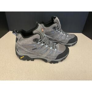 New! Womens Merrell Moab 3 Mid Granite Waterproof Hiking Boots. Size 7.5. Nice!!
